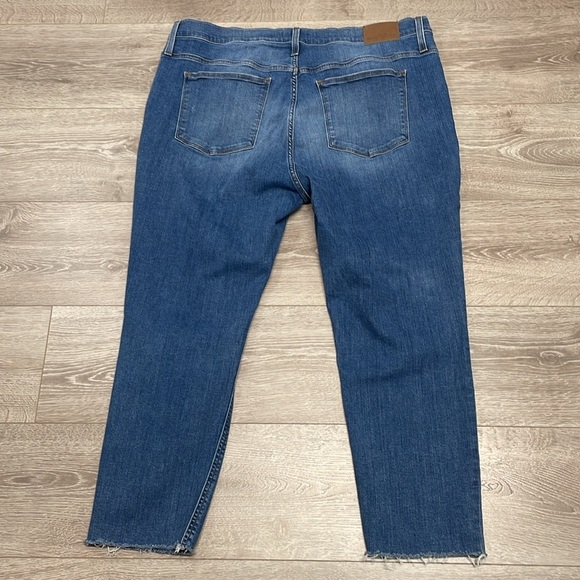 J. Crew Mercantile Skinny Jeans Raw Hem Style D401813 Size 35 - Picture 15 of 15